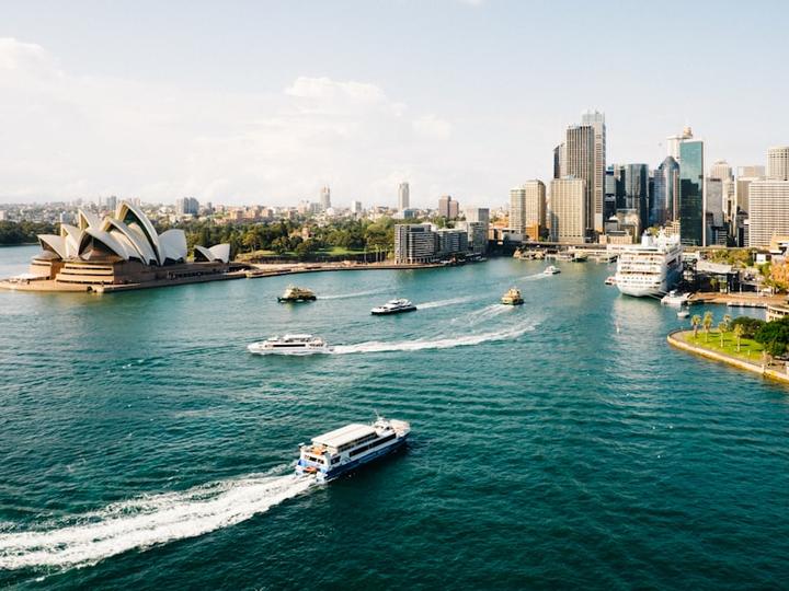 Sydney Harbour and the Opera House